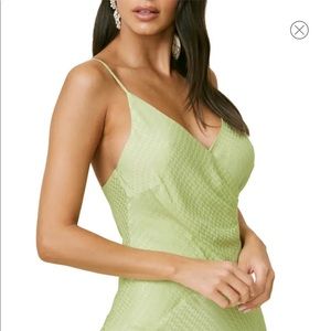 ASTR The Label Bastille Jacquard Midi Dress (S)